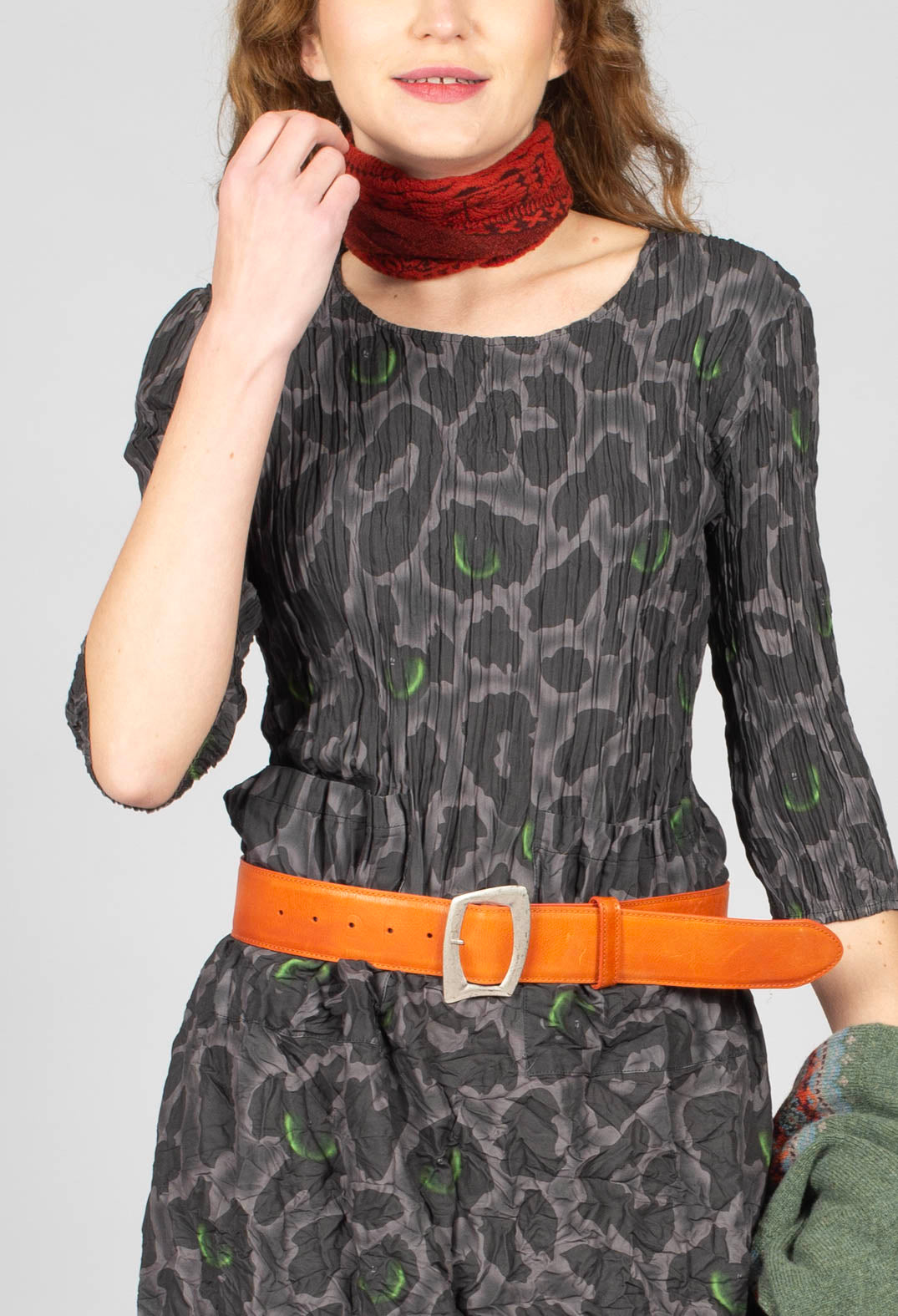 Three Quarter Sleeve Smash Dress in Eye of the Panther