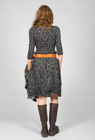 Three Quarter Sleeve Smash Dress in Eye of the Panther