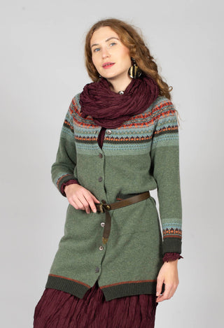 Alpine Cardigan Coat in Braemar