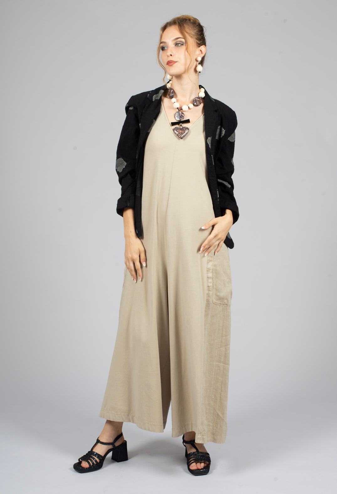 Caotica Jumpsuit in Grezzo