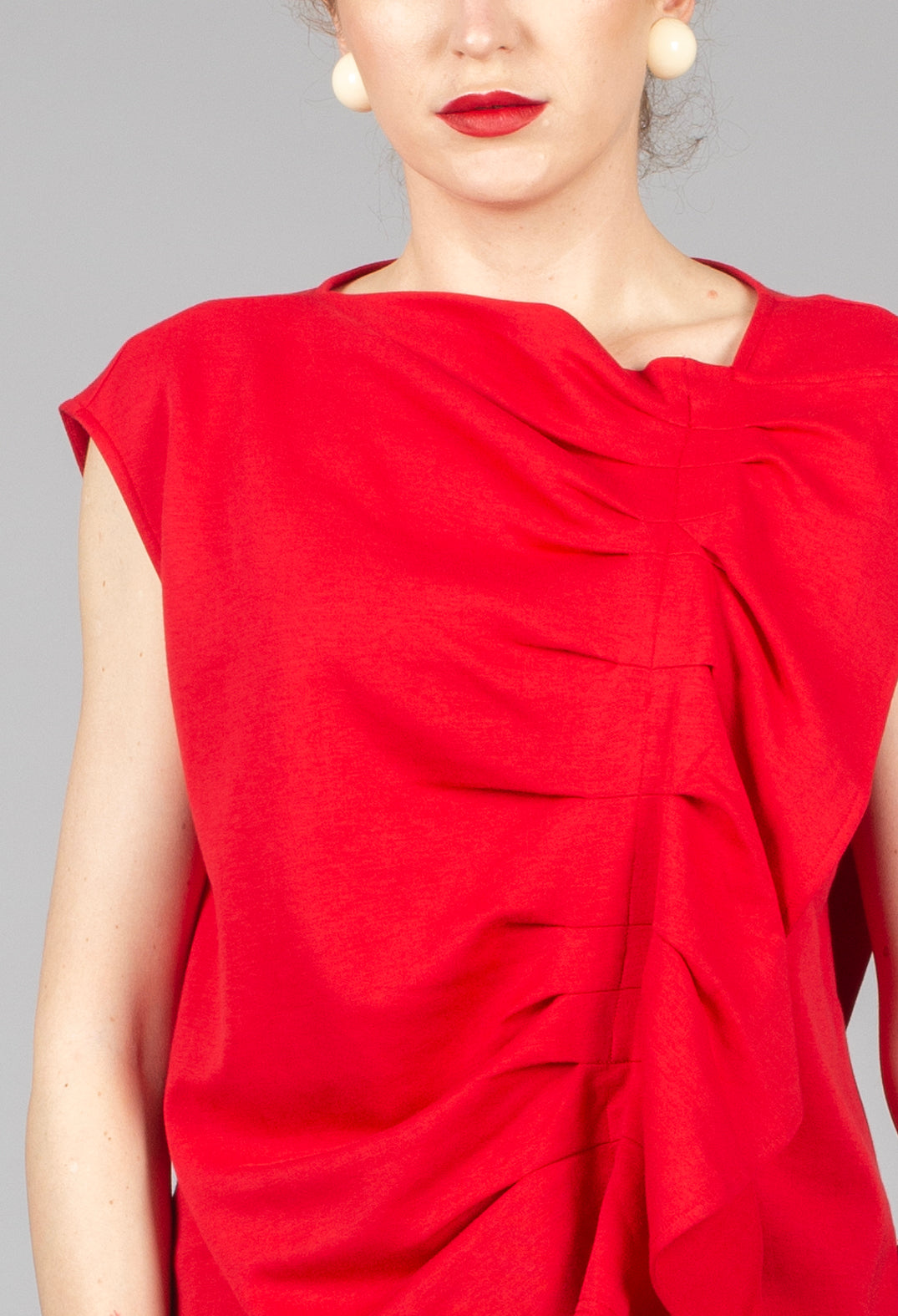Sleeveless Top in Red