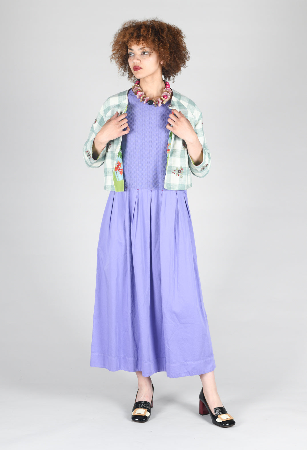 Dress Sunflower Jacaranda in Purple