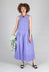 Dress Sunflower Jacaranda in Purple
