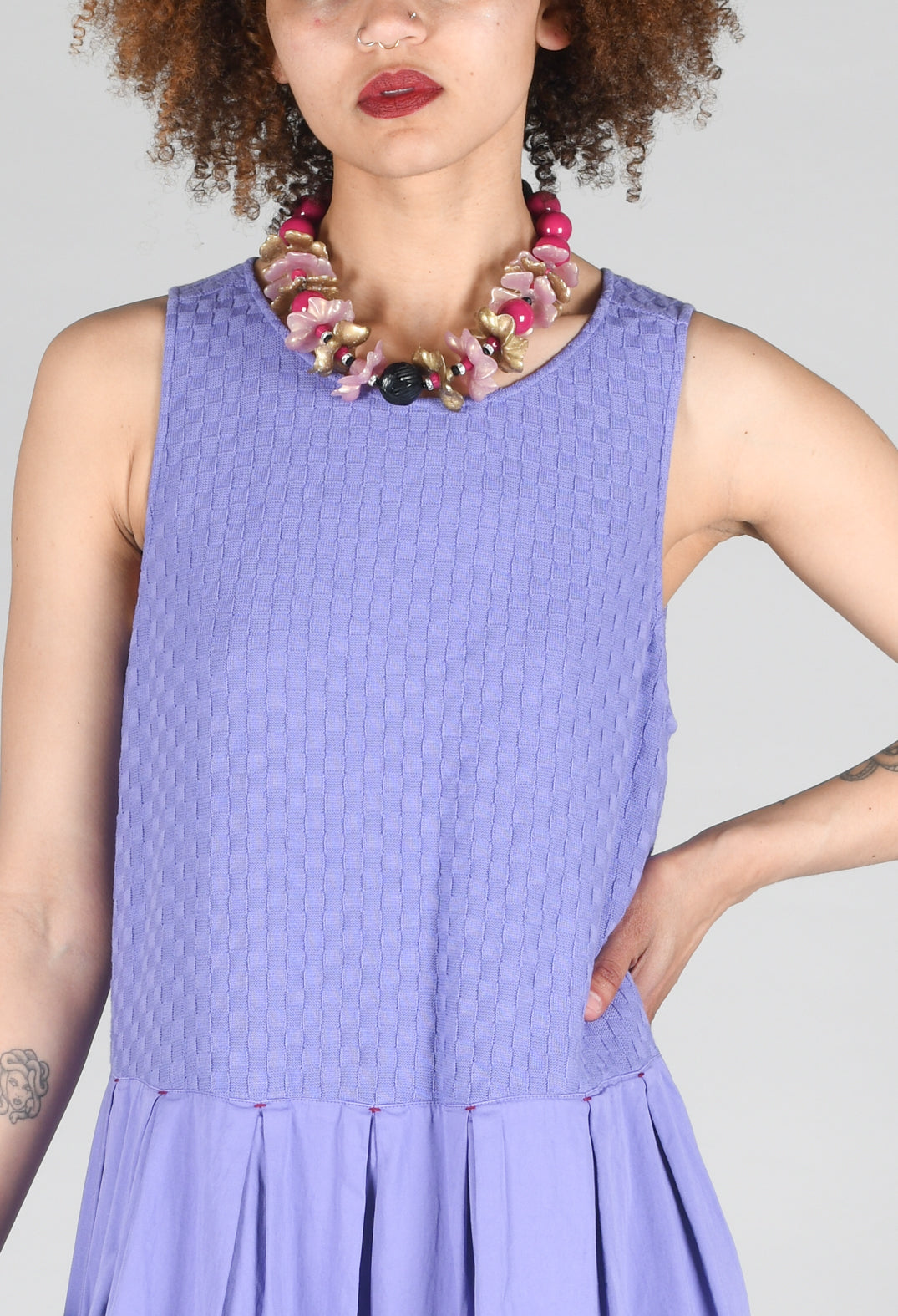 Dress Sunflower Jacaranda in Purple