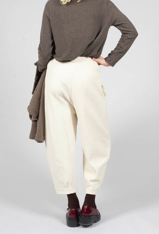 Bianco C Trousers in Luna