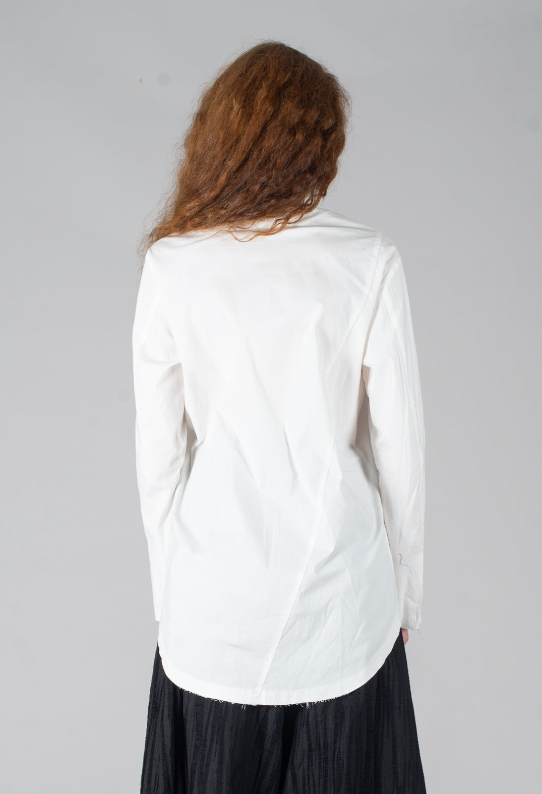 Longline Shirt in White