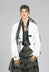 Collarless Jacket in Original White