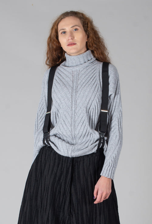 Thick Knit Jumper in Grey