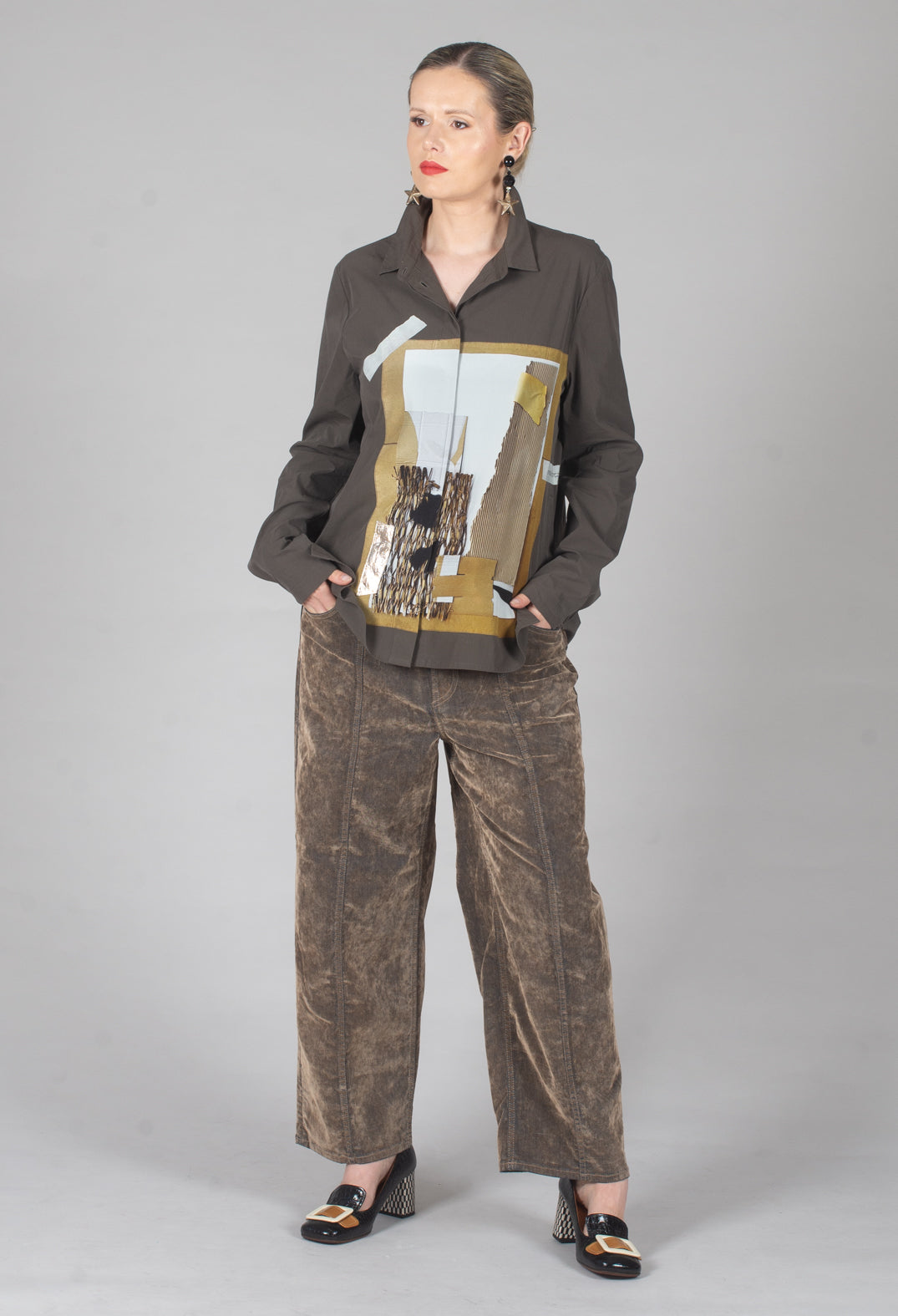 Olek Trousers in Nutmeg