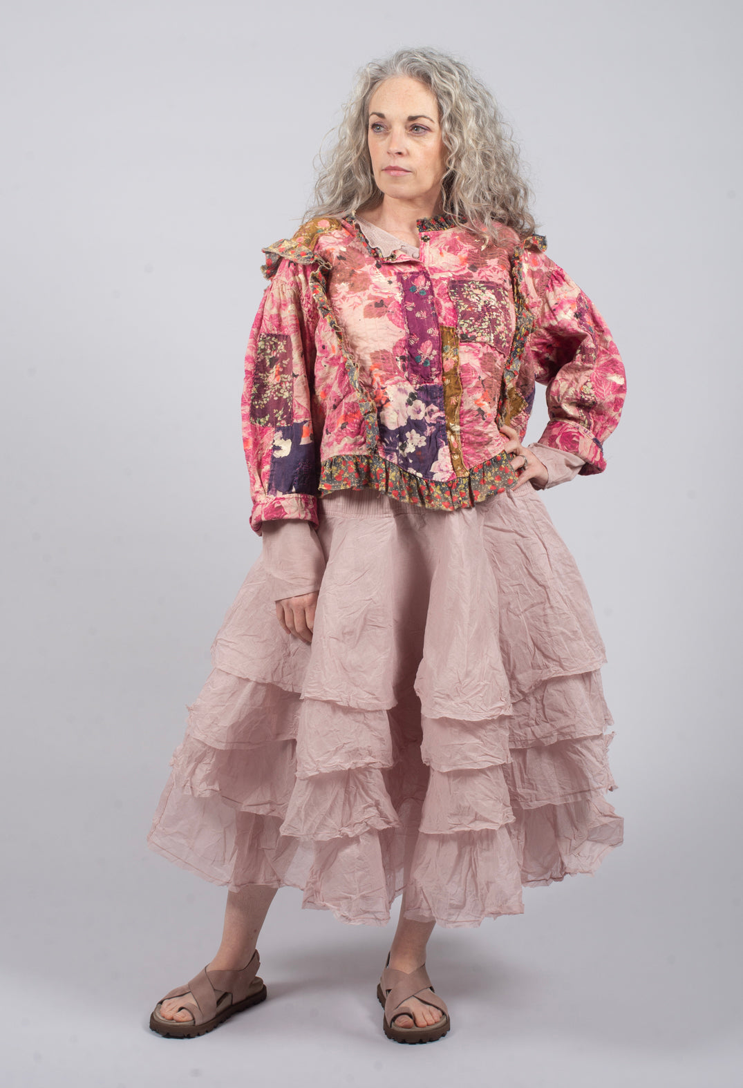 Bach Cropped Jacket in Erilea