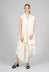 Sleeveless Shirt in Antique White