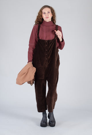 Ronce Overall in Aubergine