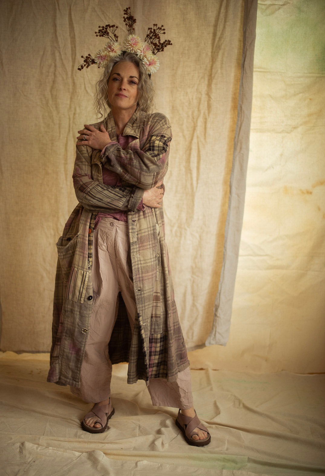Haven Patchwork Coat in Oz Ombre