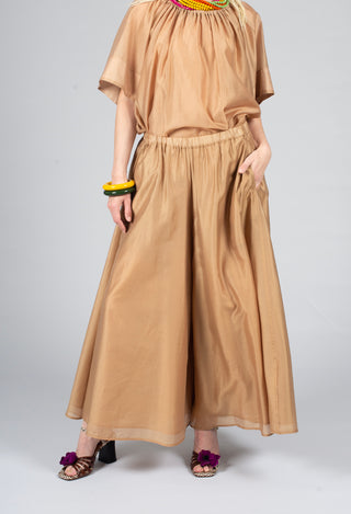 Pallazzo Trouser in Camel