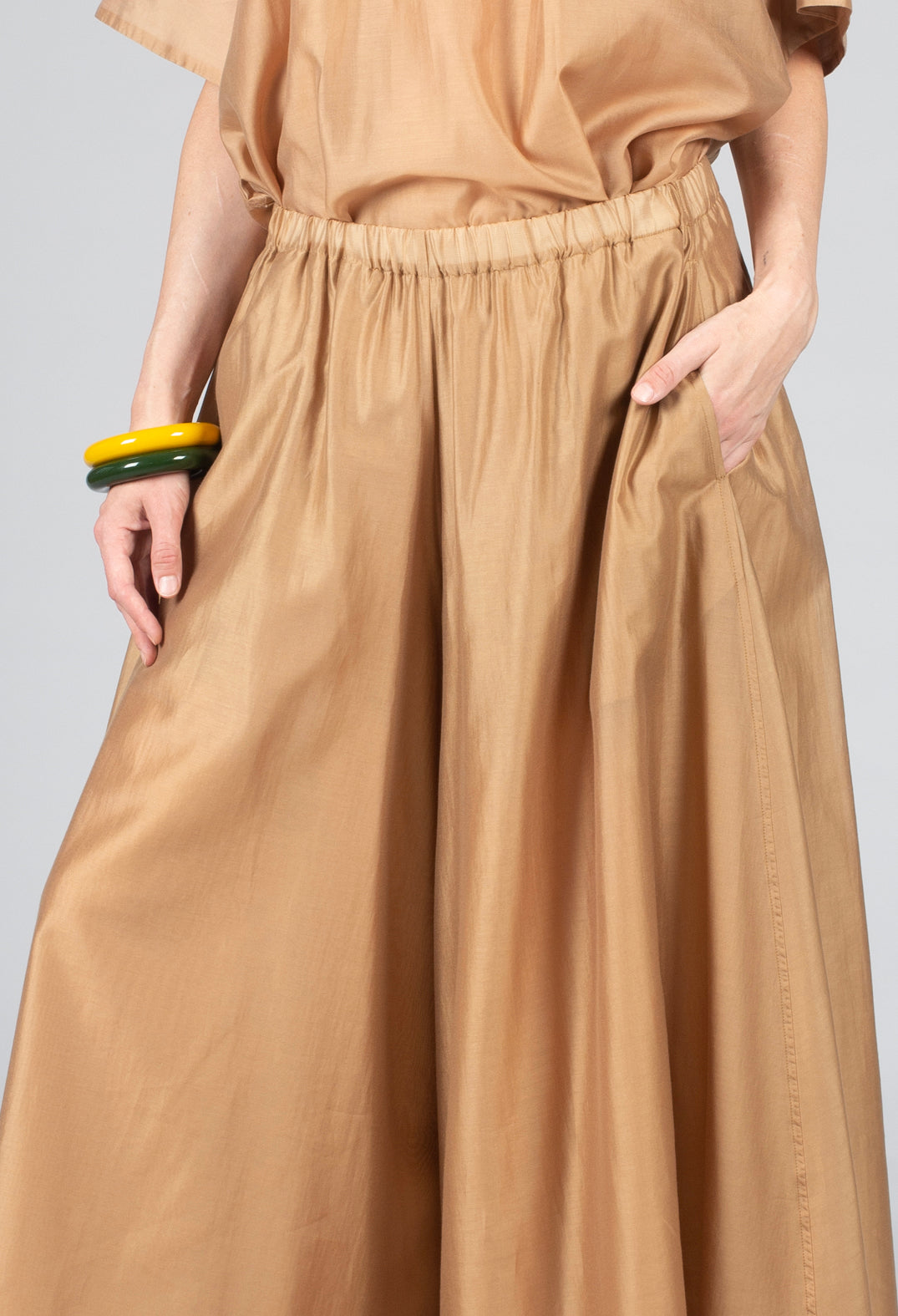 Pallazzo Trouser in Camel