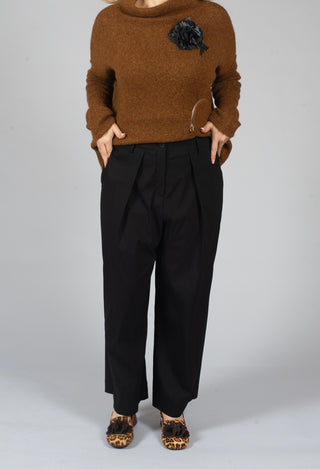 Beat Trousers in Black