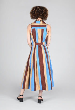 Striped Chemiser Dress in Stripe Print