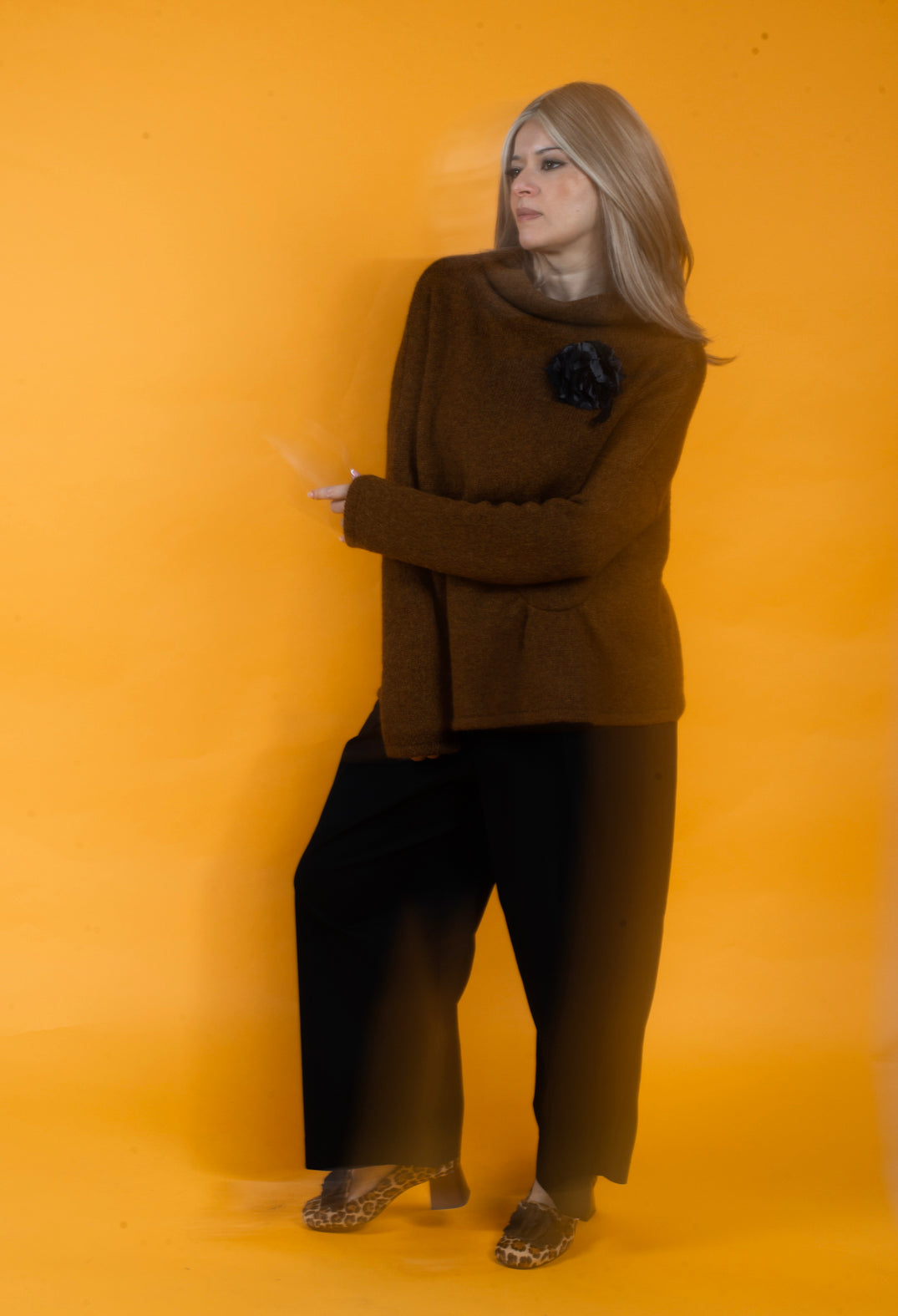 Beat Trousers in Black