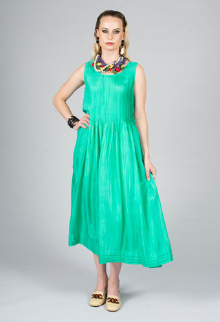 Angela Dress in Acqua