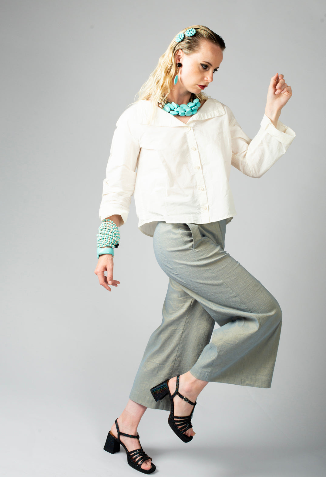 Calli Trousers in Grey