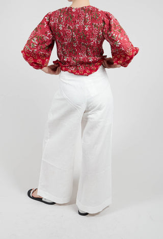Daisy Trousers in Blanc