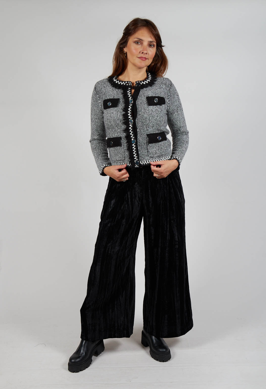 Dante Cardigan in Noir