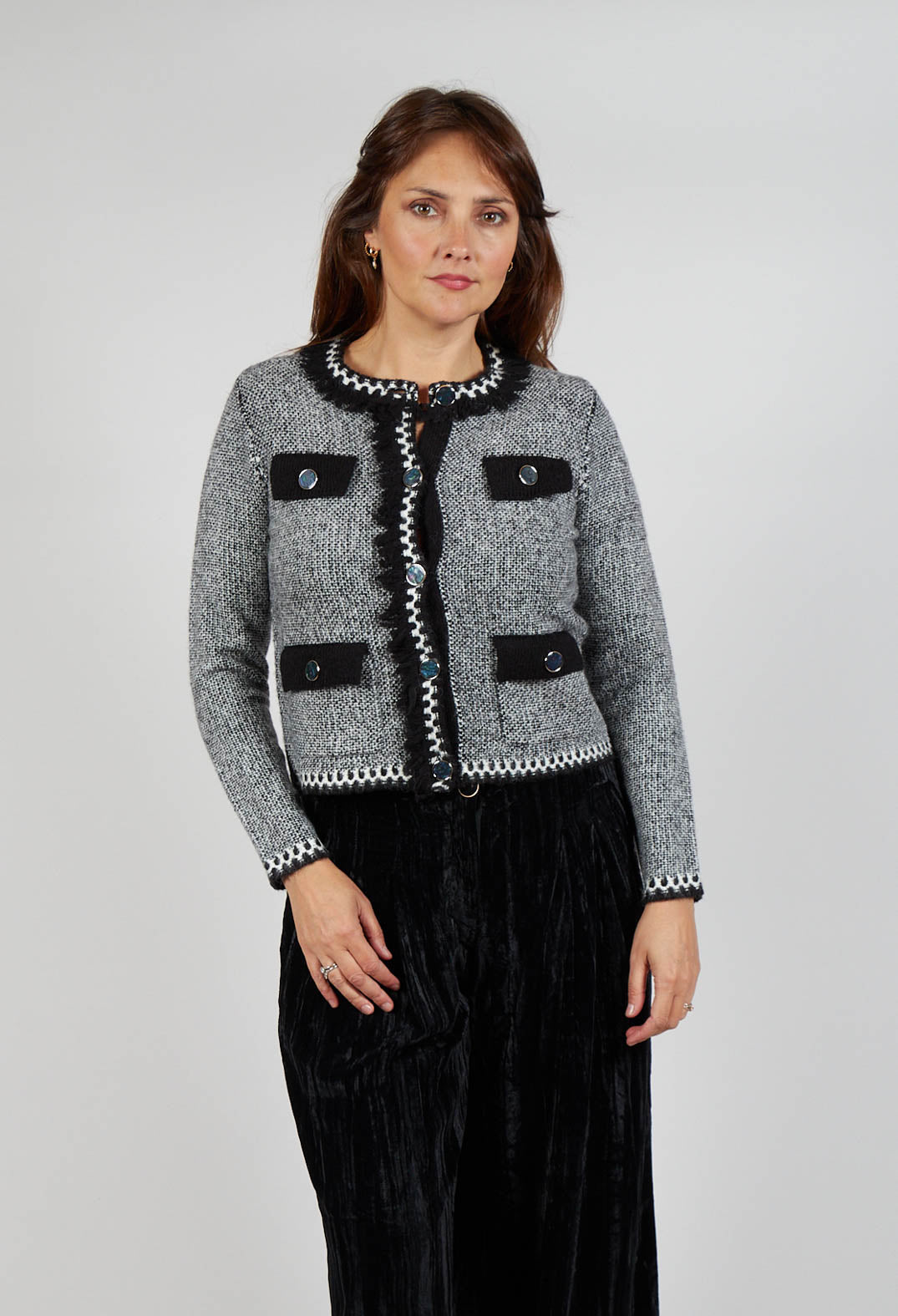 Dante Cardigan in Noir