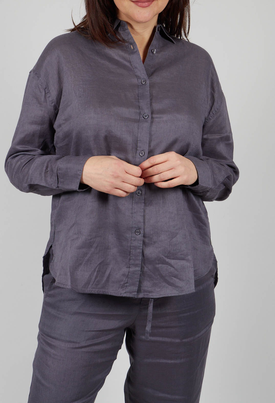 Dariaalf Shirt in Storm Grey