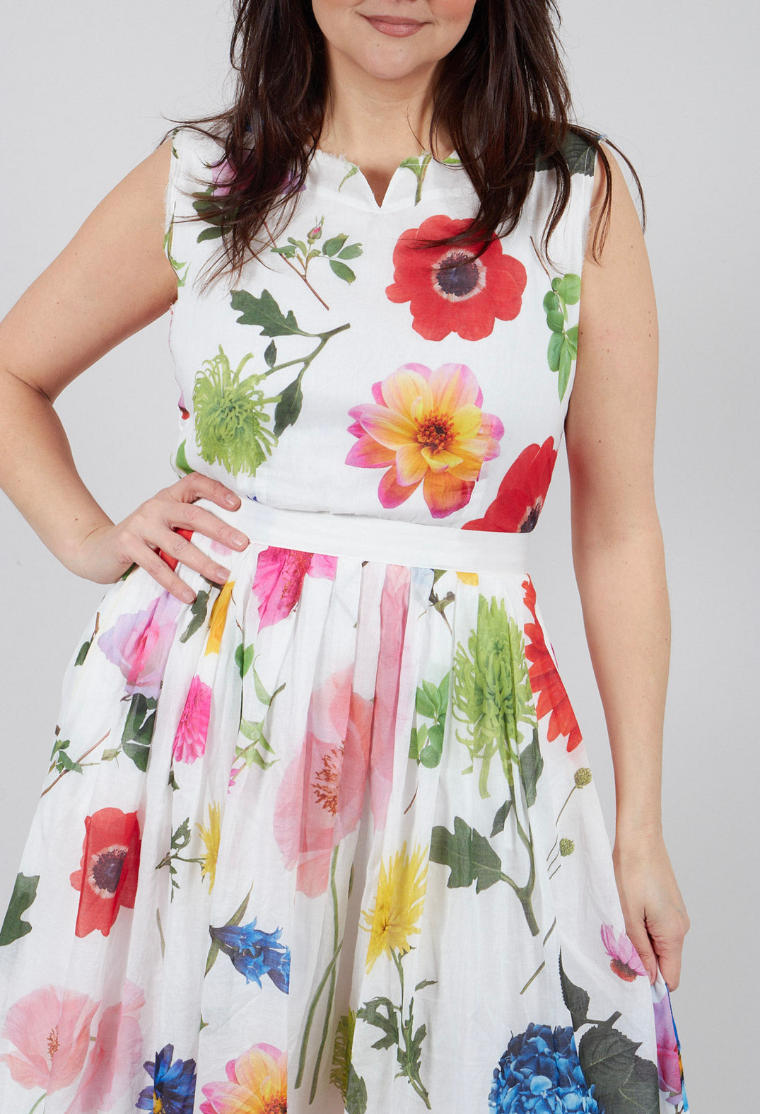 Darnette Printed Dress in Flowers