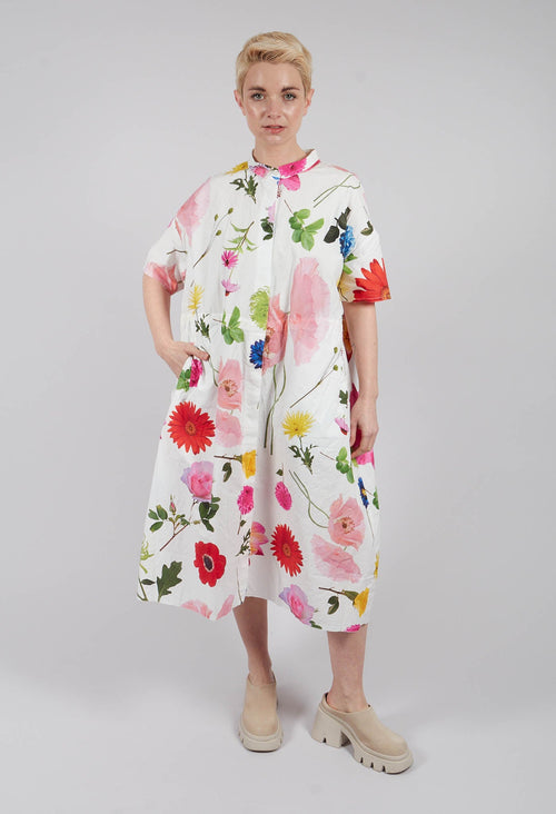 Deborah Printed Dress in Flowers