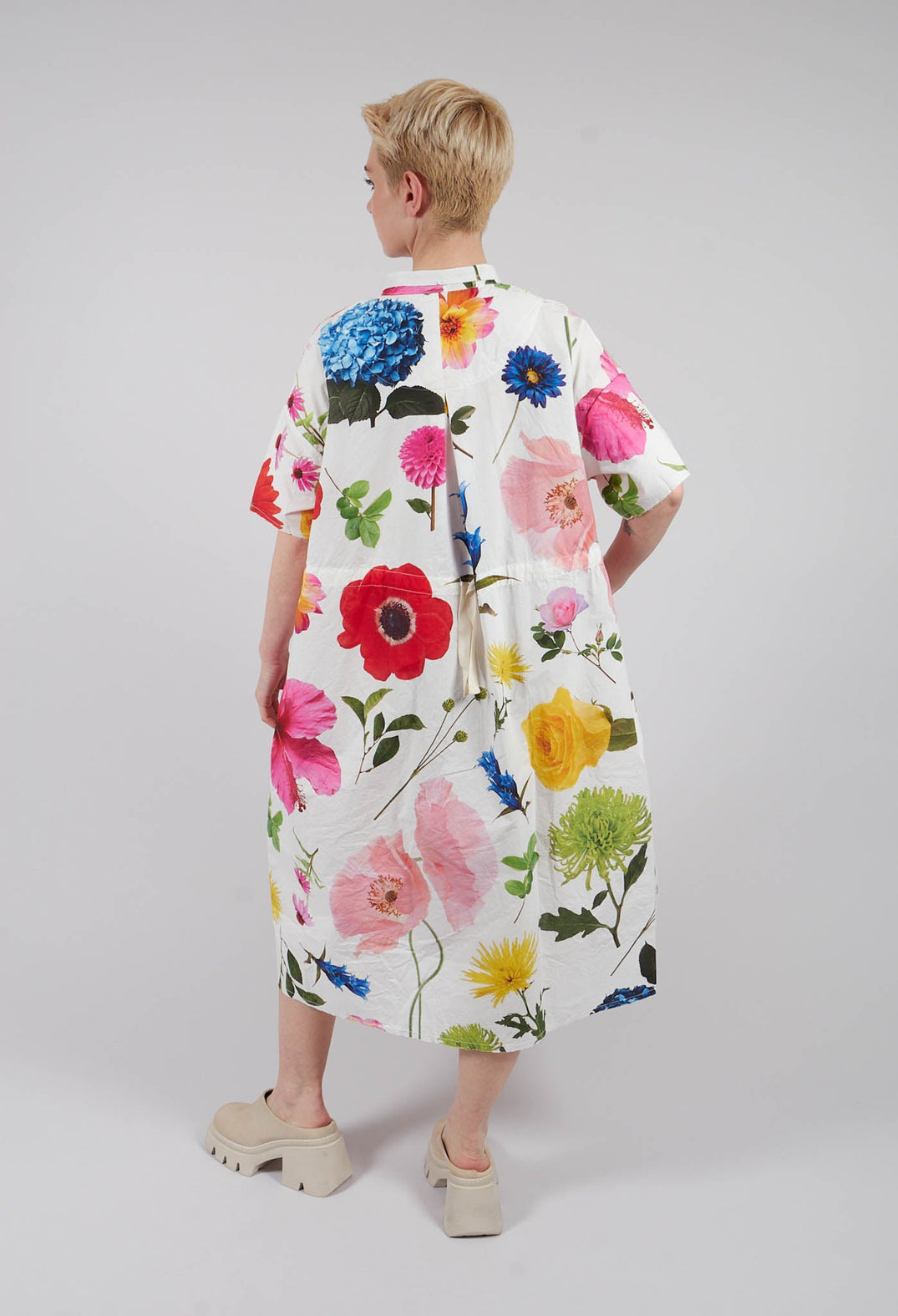 Deborah Printed Dress in Flowers
