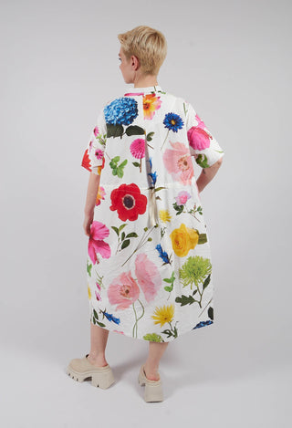 Deborah Printed Dress in Flowers