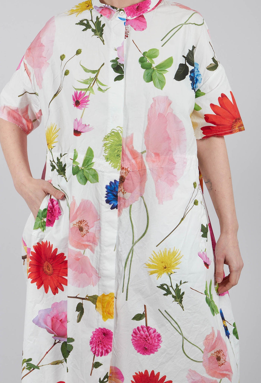 Deborah Printed Dress in Flowers