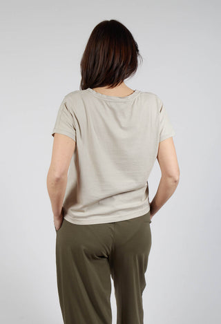 Decisa U T-Shirt in Grezzo