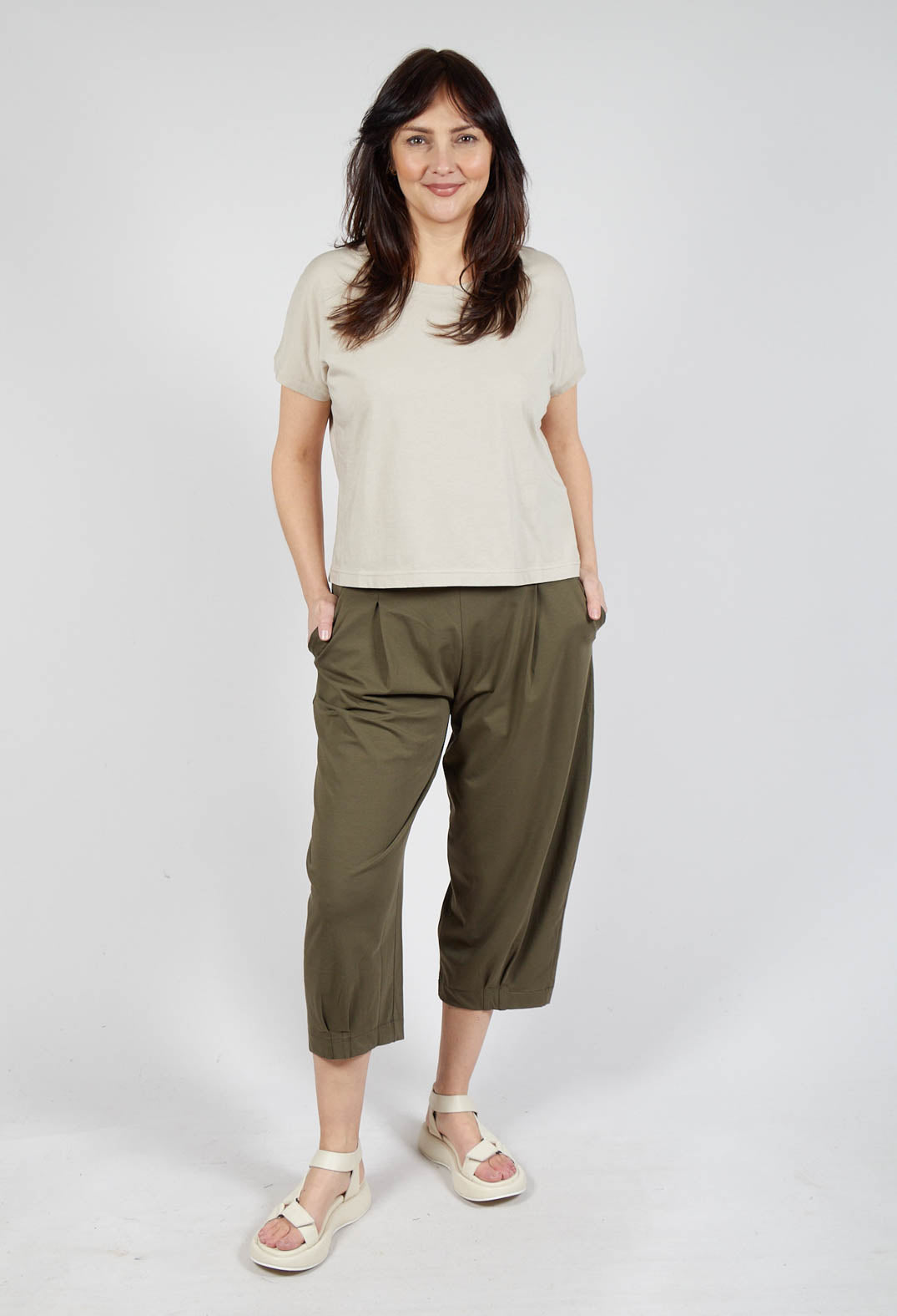 Decisa U T-Shirt in Grezzo