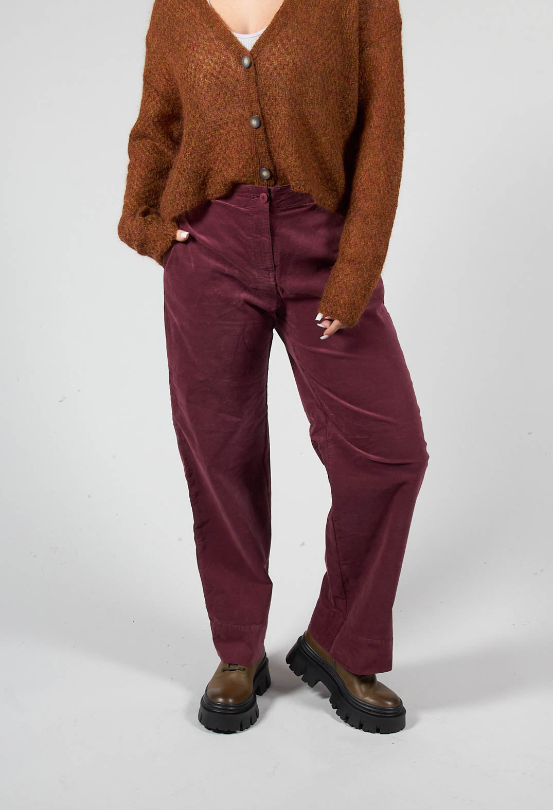 Dider Trousers in Dahlia