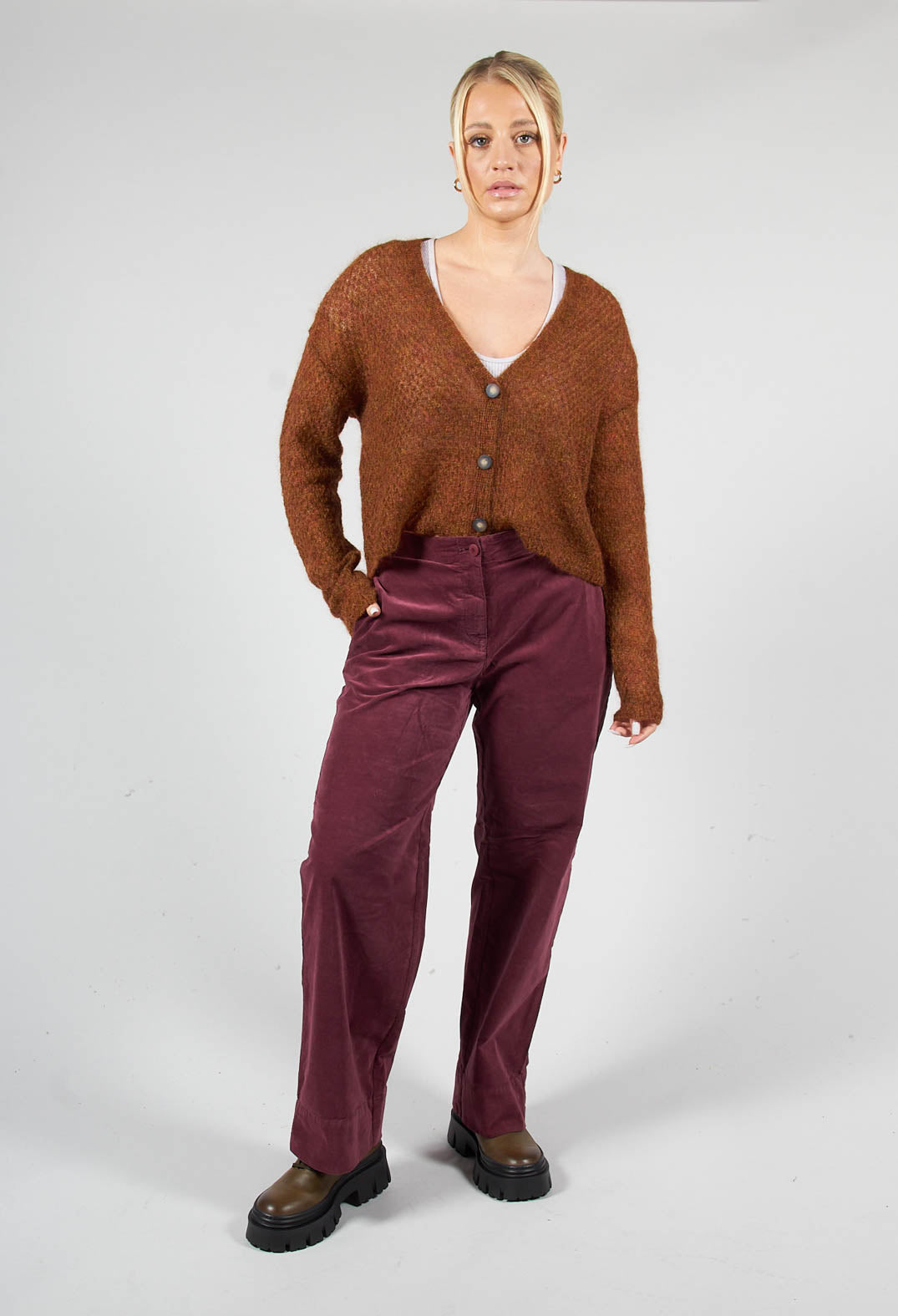Dider Trousers in Dahlia