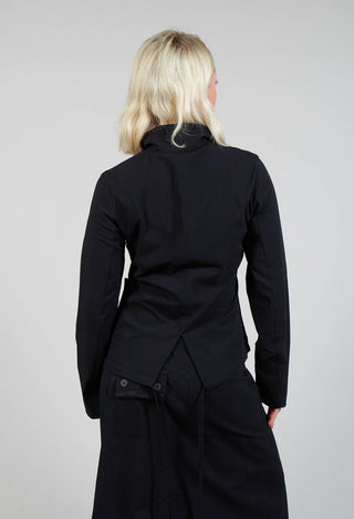 Dissected Jacket in Black