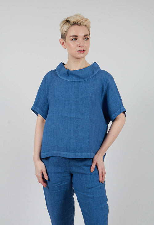 Diva Shirt in Eva Blue