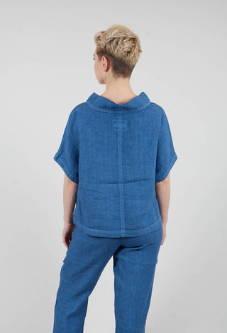Diva Shirt in Eva Blue