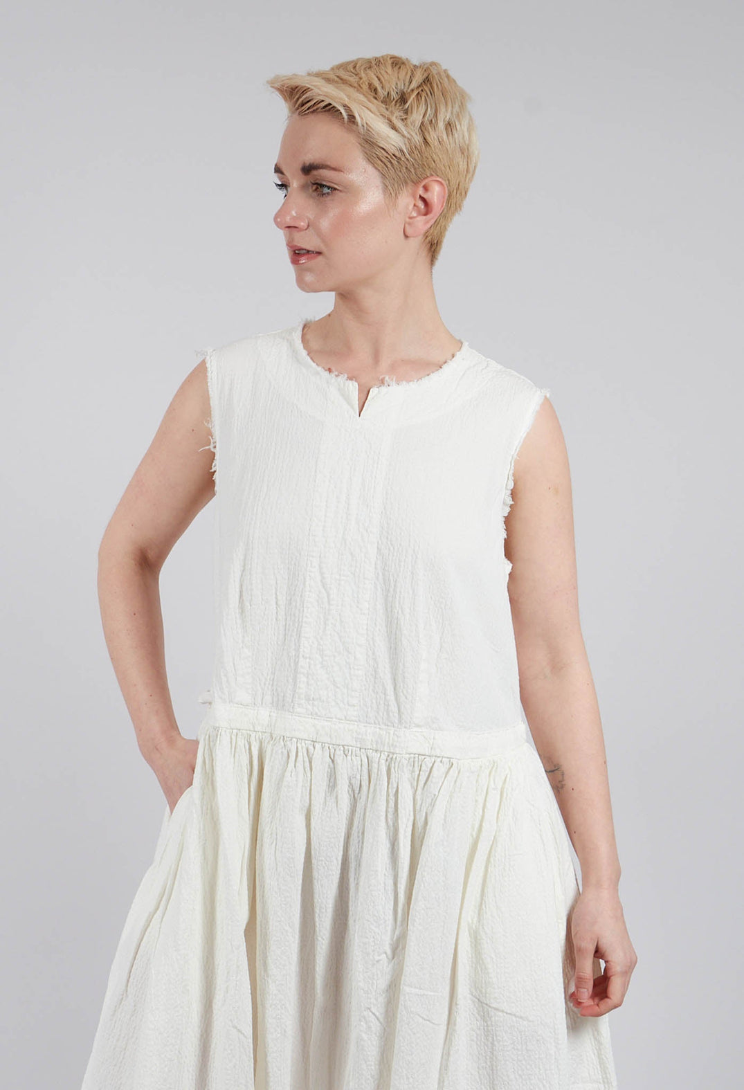 Dorine Dress in Natural