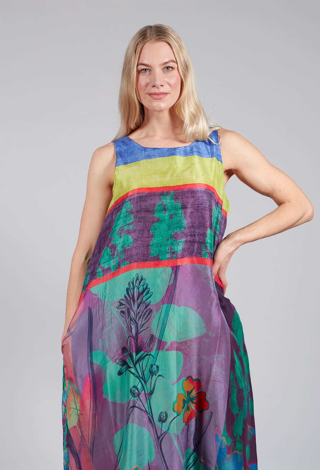 Dress Gardenia Eucalyptus in Multicolour