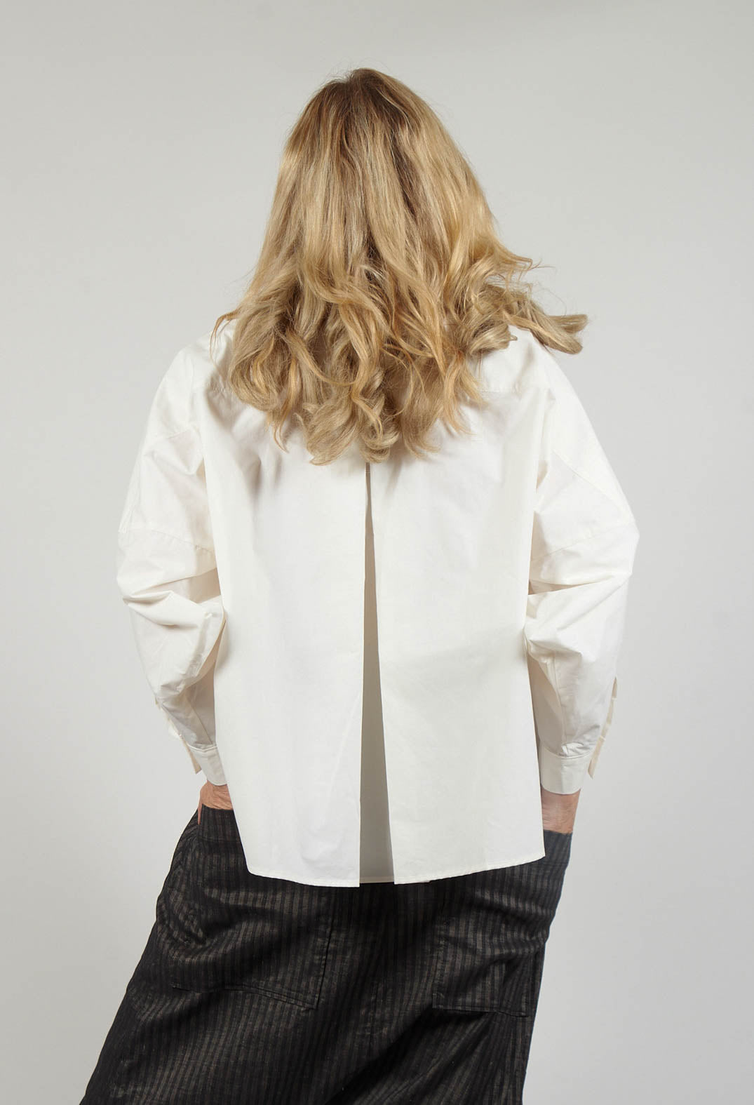 Drop Shoulder Shirt in Zucchero