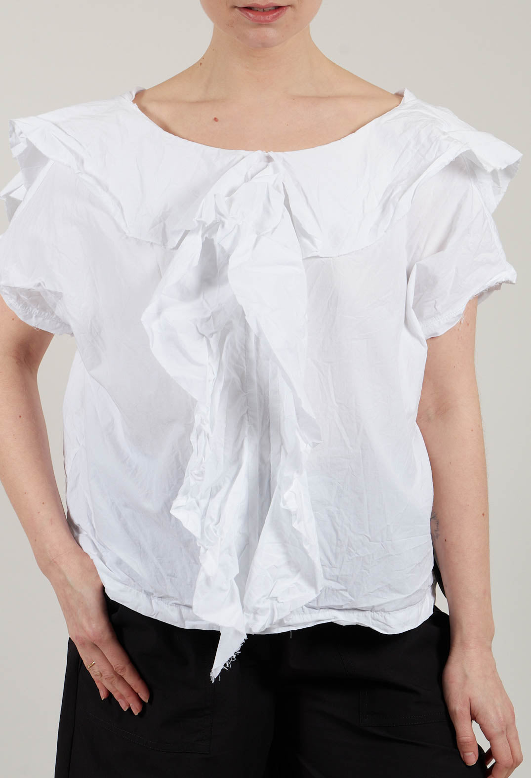 Druf Top in White
