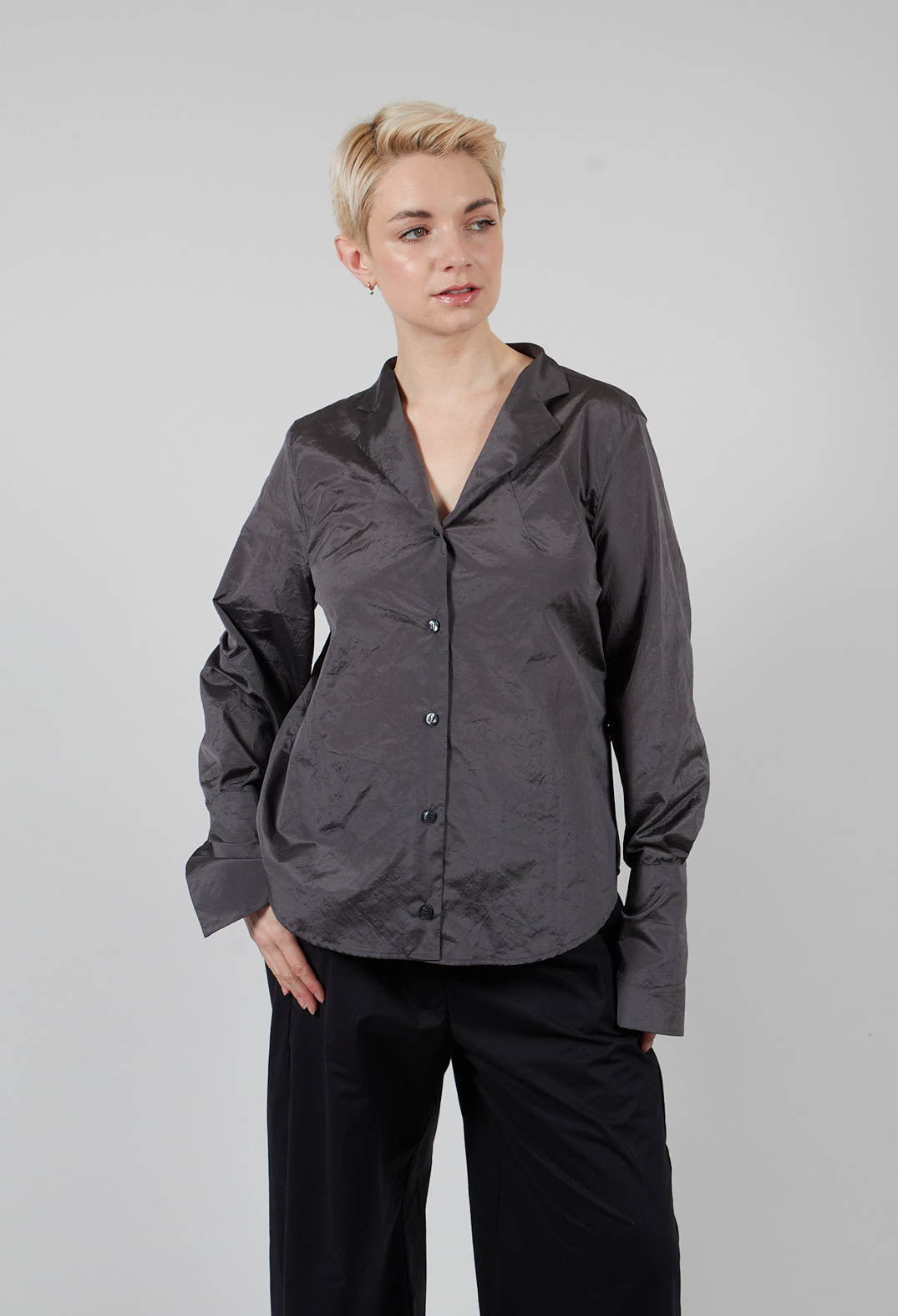 Dry Blouse in Anthrazite