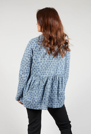 Baby Doll Style Blouse in Blue