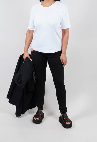 Foxiber Long Leggings in Black