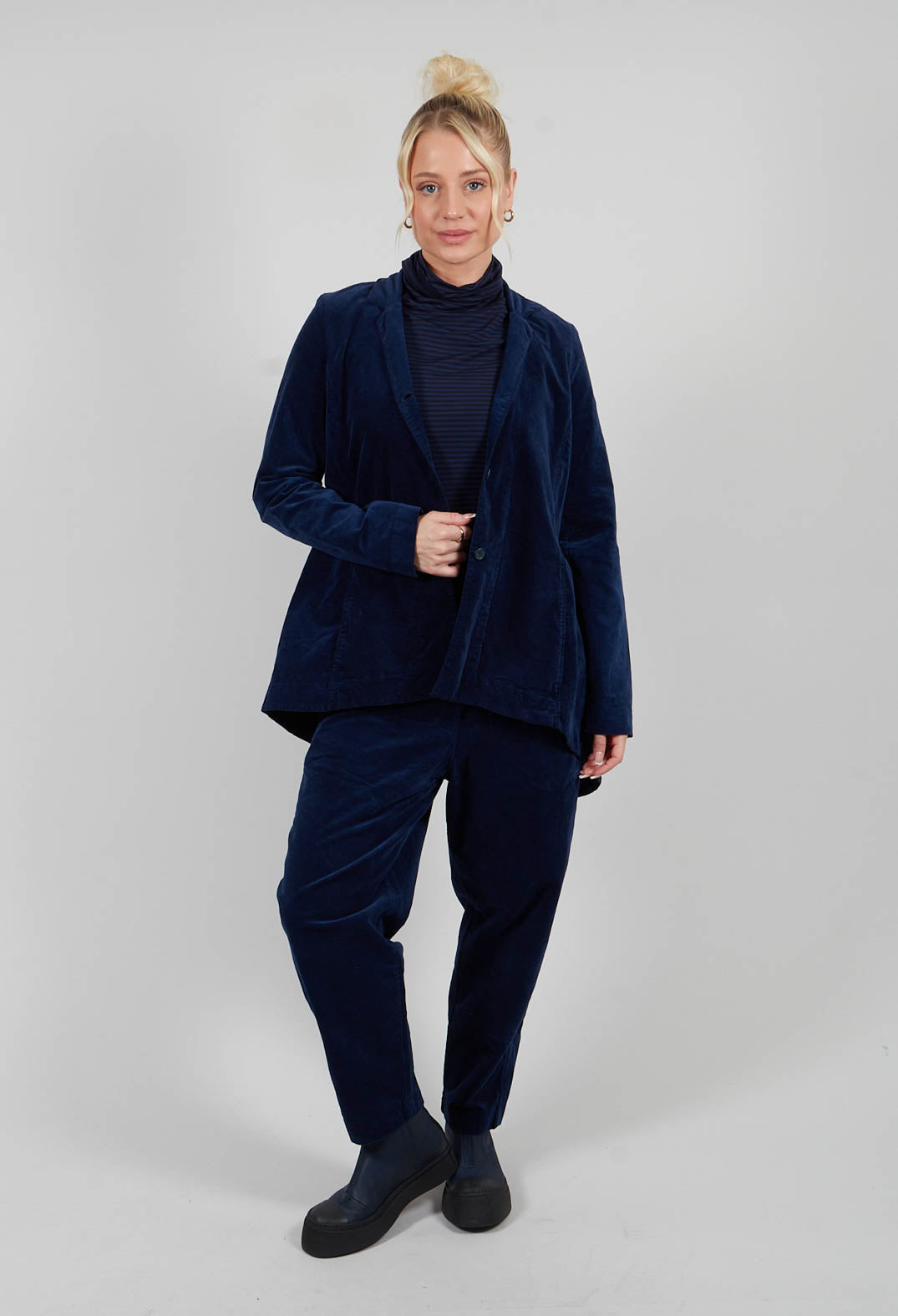 Haring L Jacket in Blu