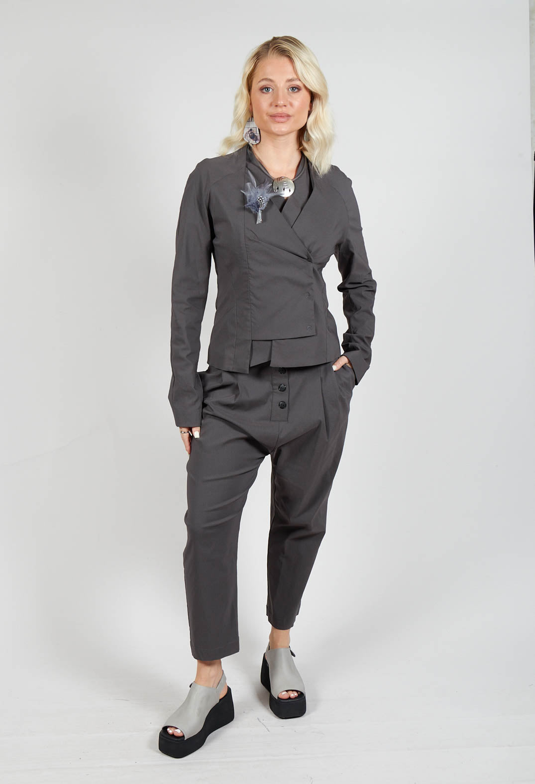 Pulp Fiction Trousers in Carbone