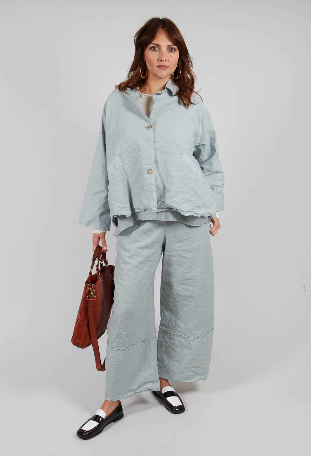 Boxy Pullover in Chalk